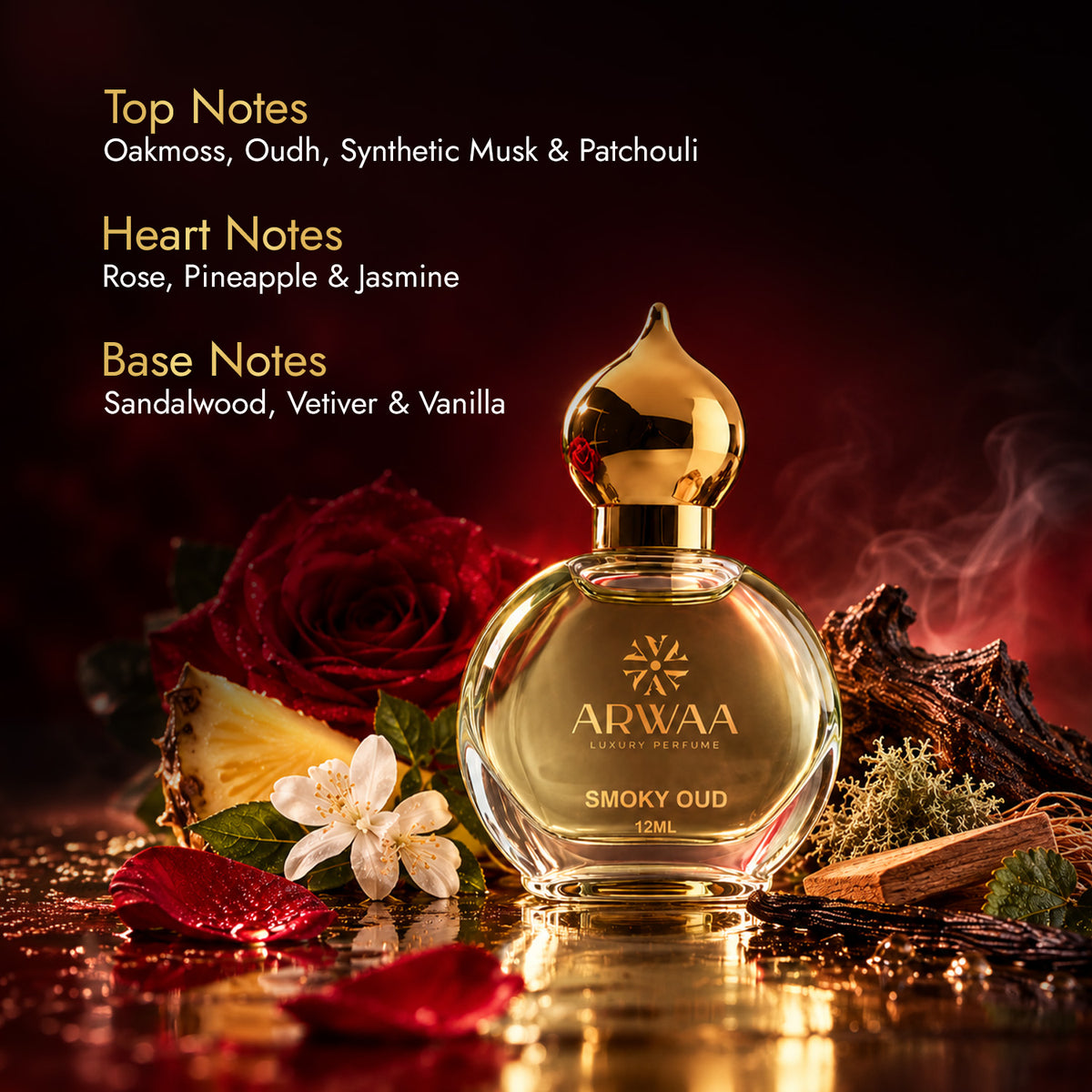 Smoky Oud | Attar - 12ML