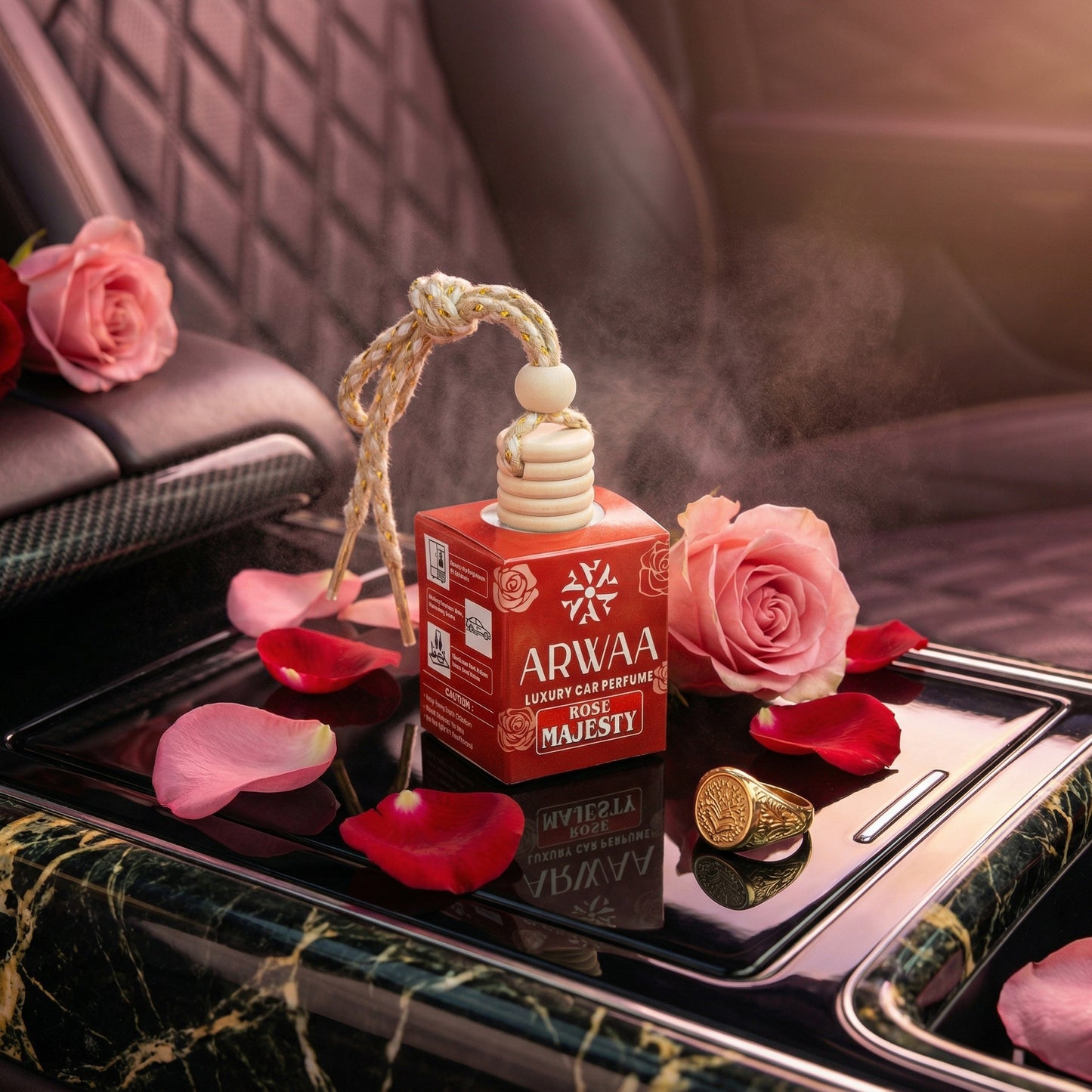 Rose Majesty |  Car Hanging Perfume -  10ML