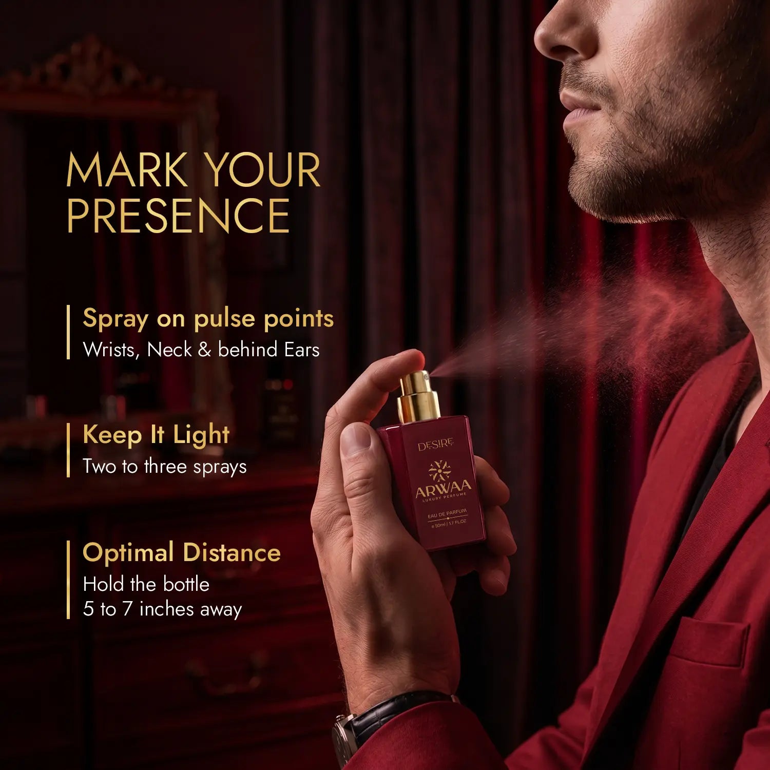 Desire | Eau de Parfum – 50 ML