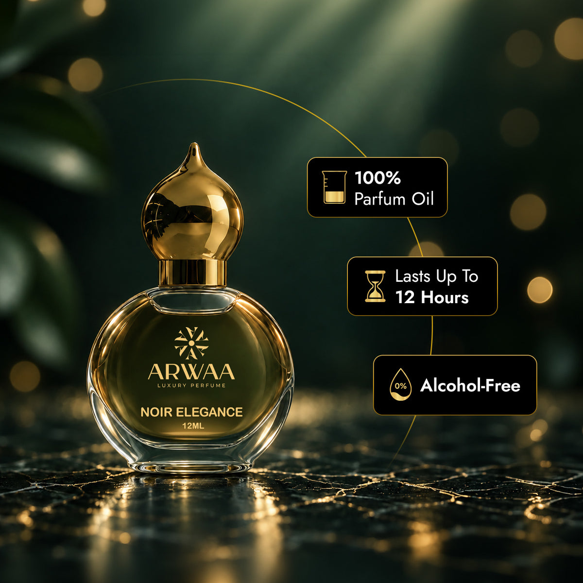 Noir Elegance |  Attar -  12ML