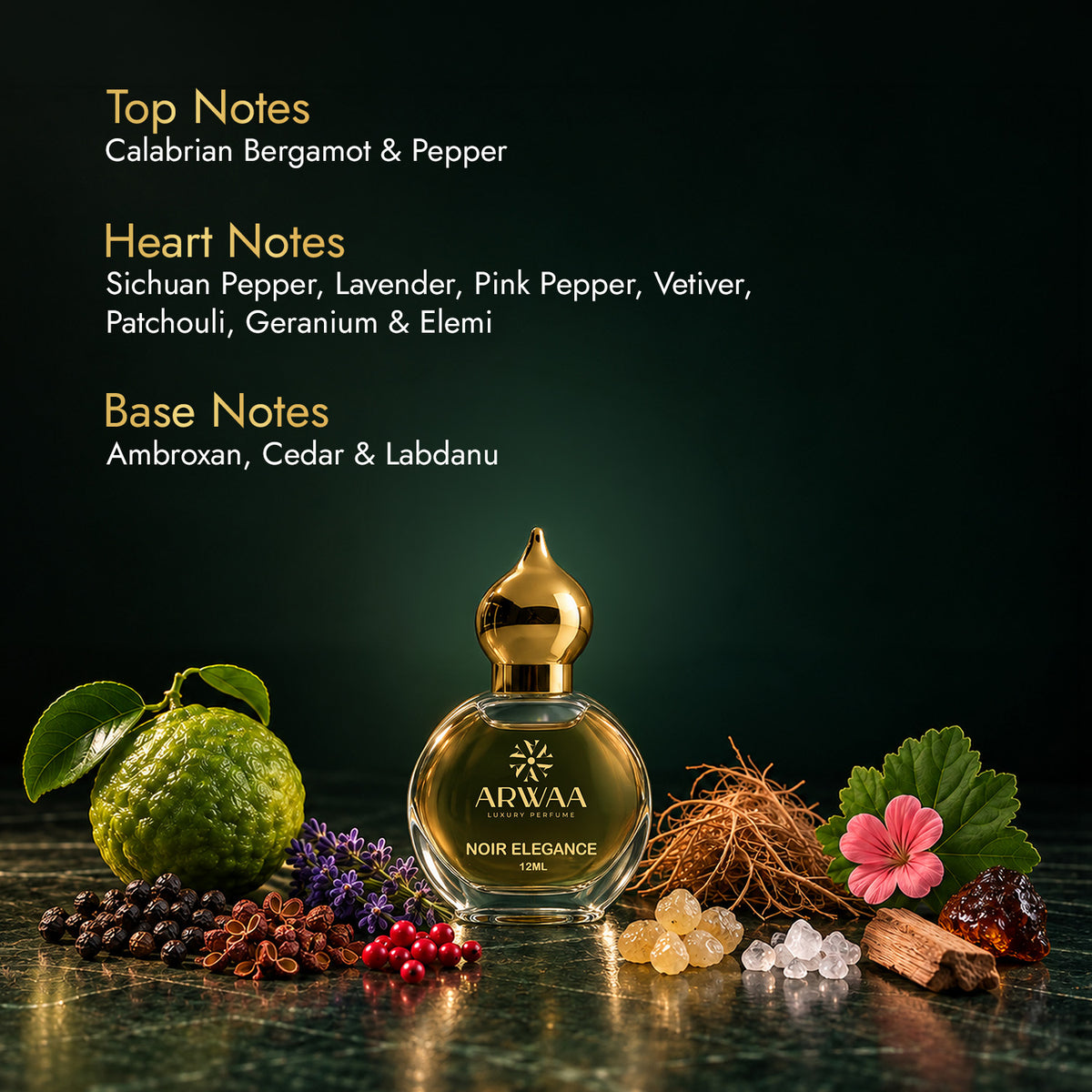 Noir Elegance |  Attar -  12ML