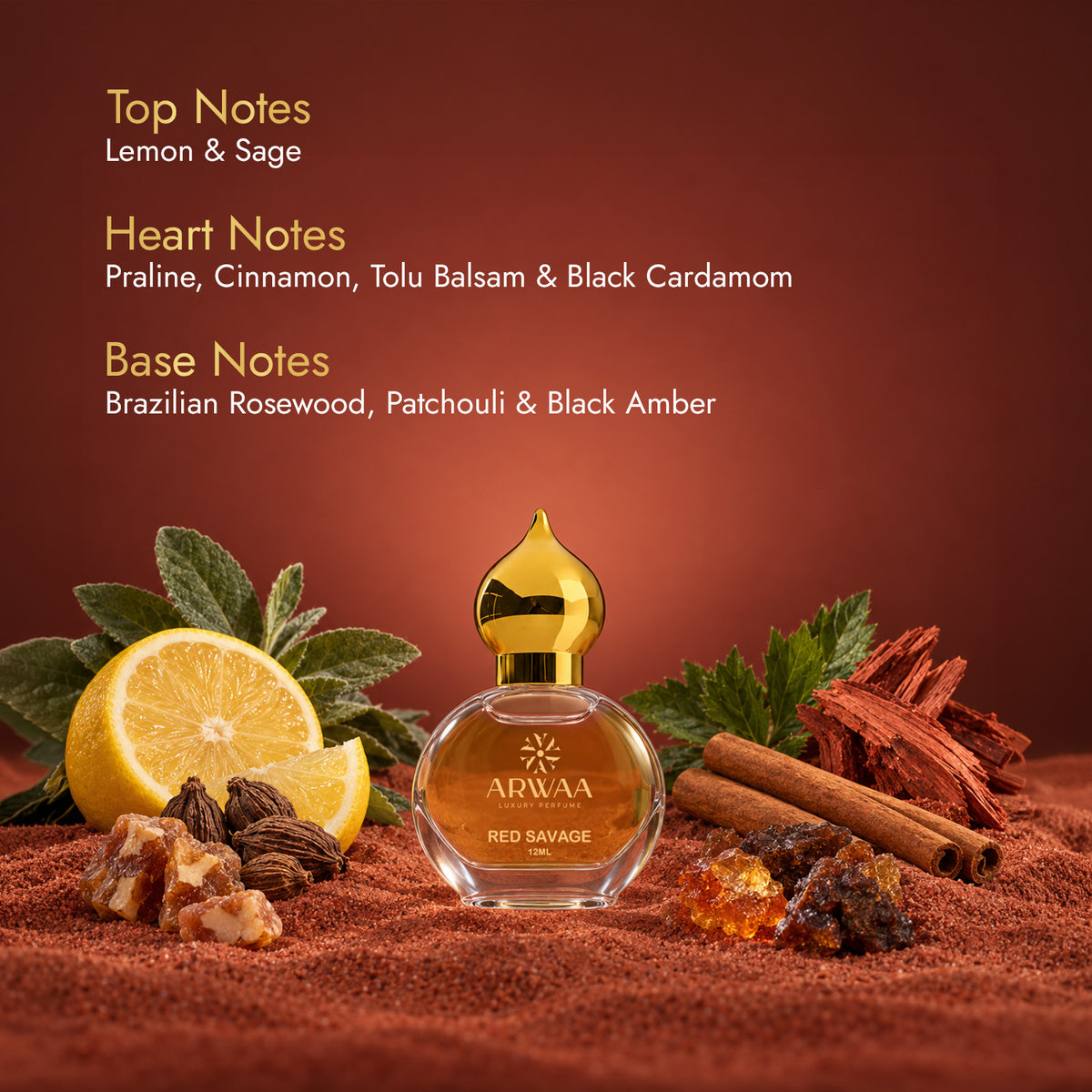Red Savage |  Attar -  12ML